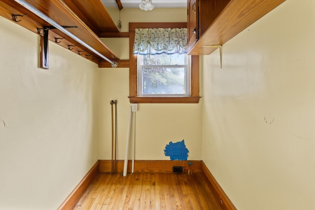 175 Summer St, Auburn, ME 04210 - walk in closet with light wood-style floors