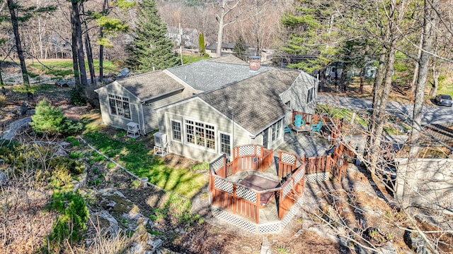 3 The Ledges St, Hallowell, ME 04347 - bird's eye view