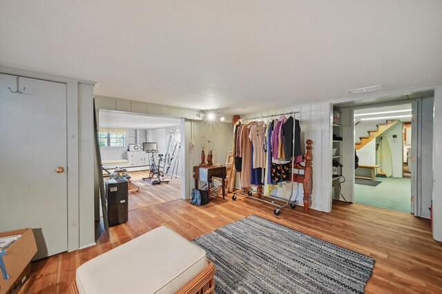 3 The Ledges St, Hallowell, ME 04347 - bedroom featuring visible vents and wood finished floors