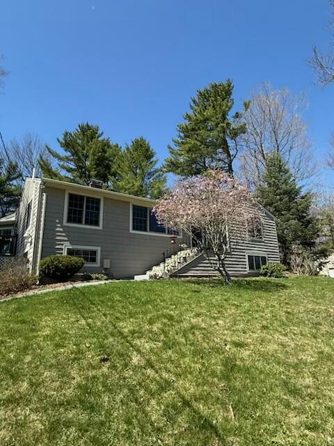 3 The Ledges St, Hallowell, ME 04347 - exterior space featuring a yard