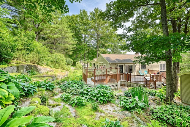 3 The Ledges St, Hallowell, ME 04347 - rear view of property featuring a wooden deck