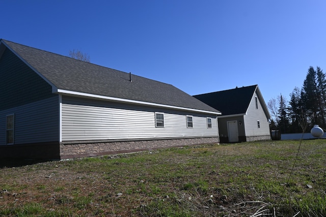 18 Castle Rd, Harmony, ME 04942 - view of rear view of house