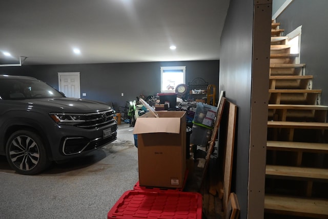 18 Castle Rd, Harmony, ME 04942 - garage featuring recessed lighting