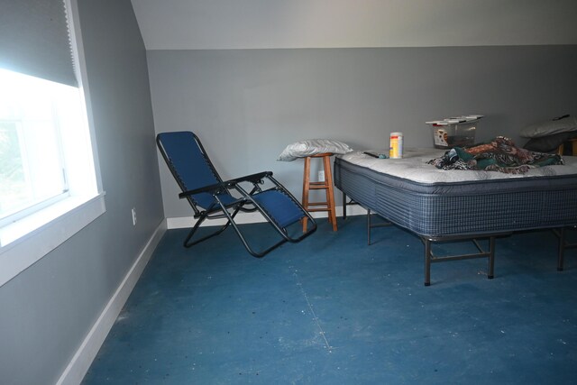 18 Castle Rd, Harmony, ME 04942 - interior space with baseboards and concrete floors