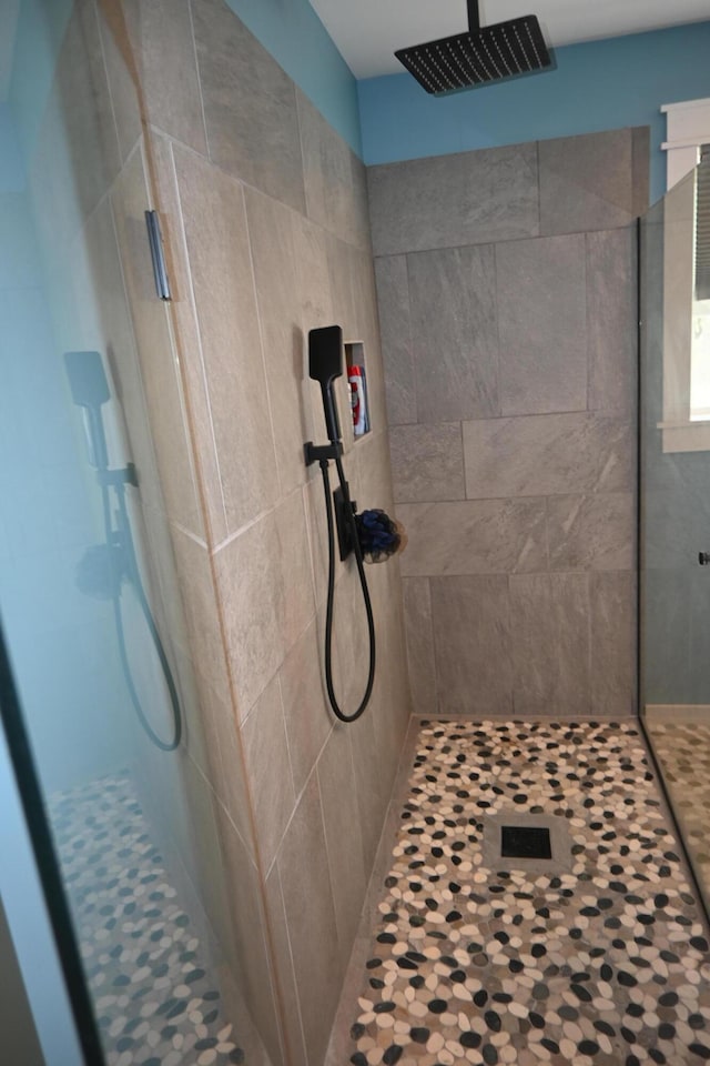 18 Castle Rd, Harmony, ME 04942 - bathroom with tiled shower