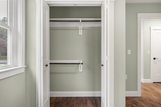 view of closet