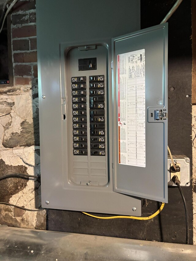 111 Town Farm Rd, Farmington, ME 04938 - utility room with electric panel