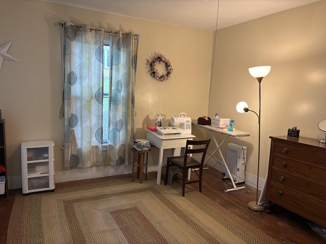 111 Town Farm Rd, Farmington, ME 04938 - office space featuring wood finished floors