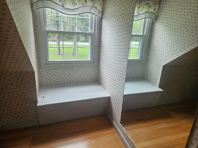 193 N Rd, Detroit, ME 04929 - bonus room with wallpapered walls, healthy amount of natural light, and wood finished floors