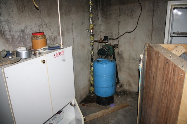 view of utility room