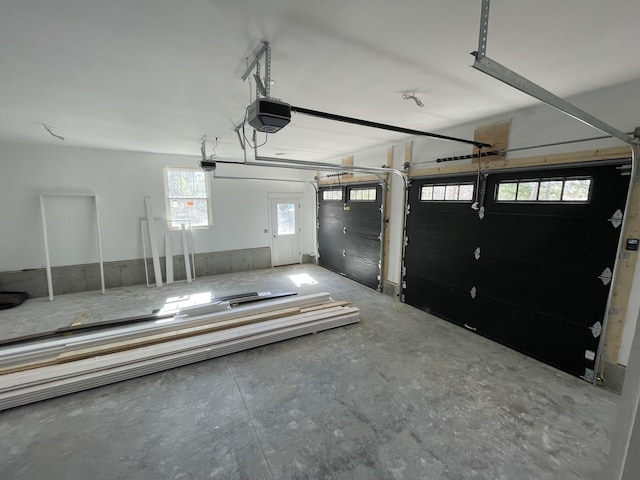 1215 Milton Mills Rd, Acton, ME 04001 - garage with a garage door opener