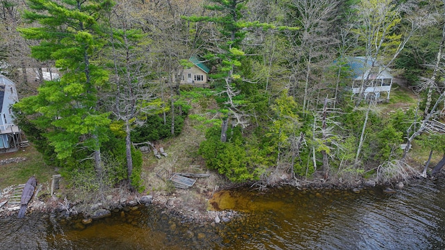 65 Pinecroft Rd, Harrison, ME 04040 - aerial view of property and surrounding area featuring a nearby body of water