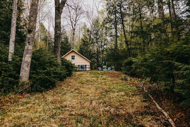 65 Pinecroft Rd, Harrison, ME 04040 - view of yard