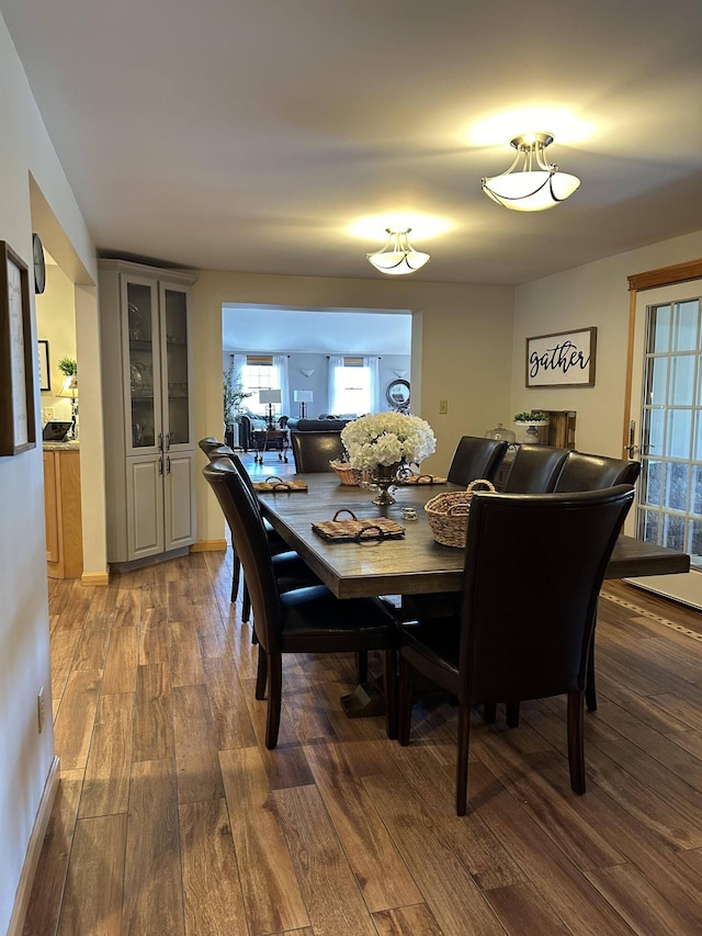 208 N Caribou Rd, Presque Isle, ME 04769 - dining area with wood finished floors and a wealth of natural light