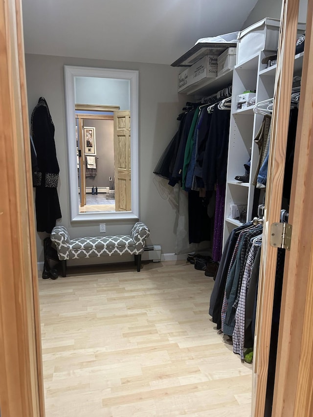 208 N Caribou Rd, Presque Isle, ME 04769 - spacious closet featuring wood finished floors