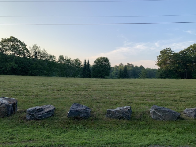 2630 N Belfast Ave, Augusta, ME 04330 - view of green lawn with a rural view