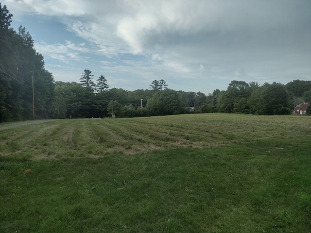 2630 N Belfast Ave, Augusta, ME 04330 - view of grassy yard with a forest view and a view of countryside