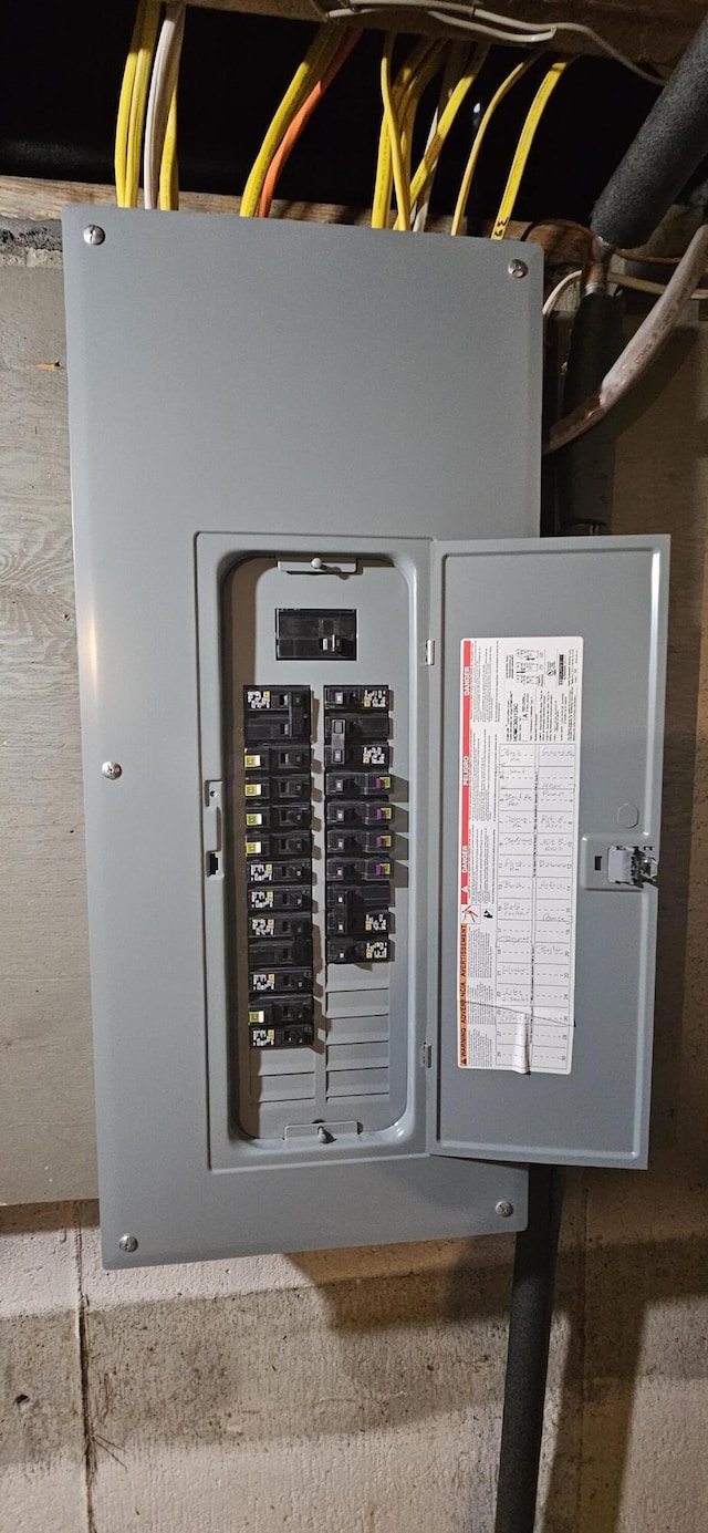 utilities with electric panel