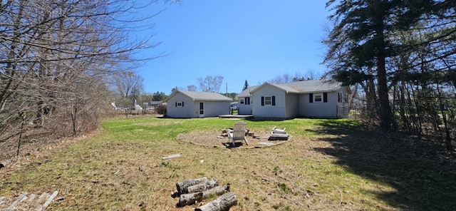 view of yard