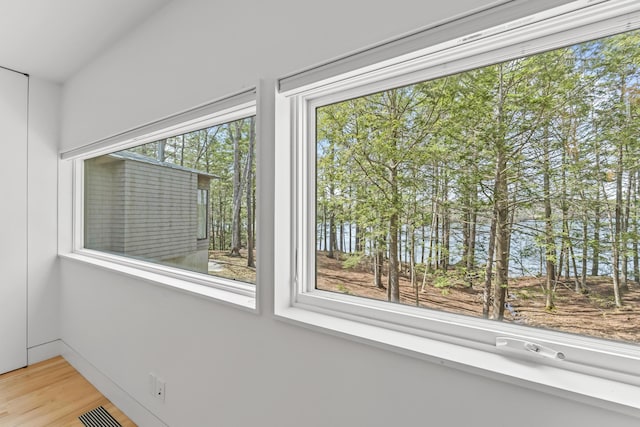 27 Carter Dr, West Bath, ME 04530 - room details featuring visible vents and wood finished floors