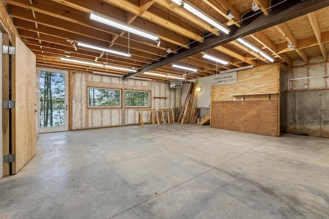 27 Carter Dr, West Bath, ME 04530 - misc room featuring a wall unit AC and concrete floors