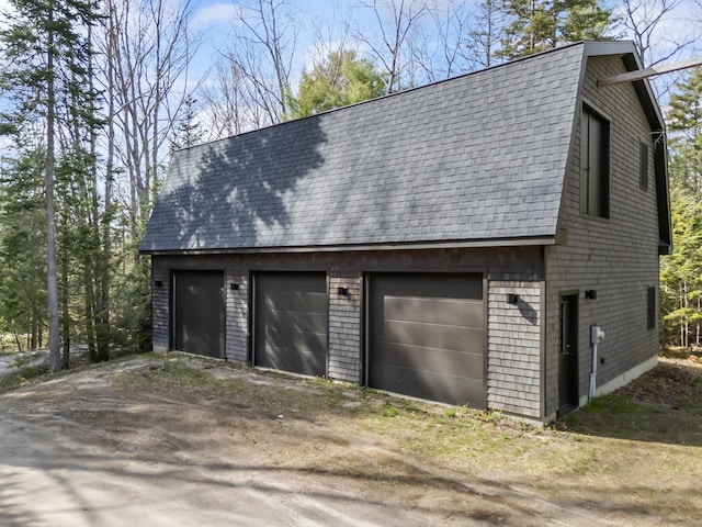 27 Carter Dr, West Bath, ME 04530 - view of detached garage