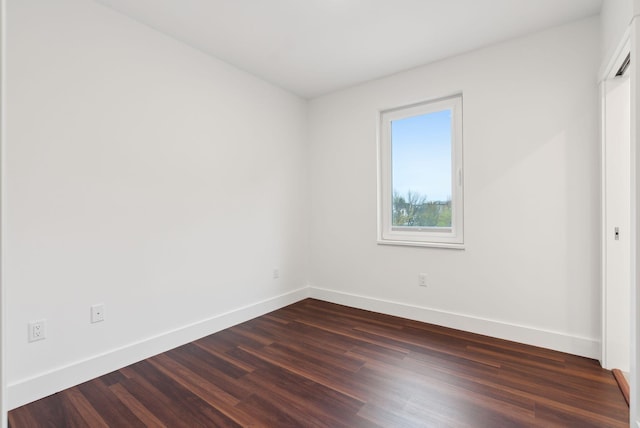 130 Morning St Unit 3A, Portland, ME 04101 - spare room with dark wood finished floors