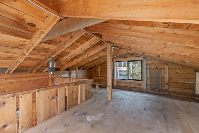 15 Blueberry Hill Rd, Georgetown, ME 04548 - view of unfinished attic