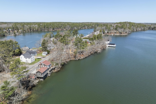 37 Harpswell Islands Rd, Harpswell, ME 04079 - birds eye view of property featuring a water view