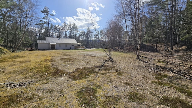 341 E Andover Rd, Andover, ME 04226 - view of yard featuring a wooded view