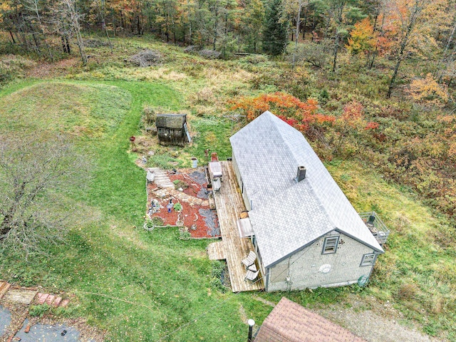 405 Pond Rd, Sidney, ME 04330 - birds eye view of property