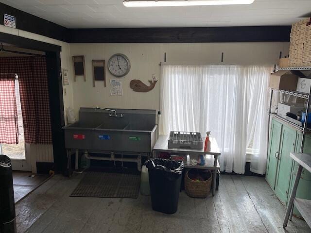 387 Main St, Mattawamkeag, ME 04459 - interior space with hardwood / wood-style flooring