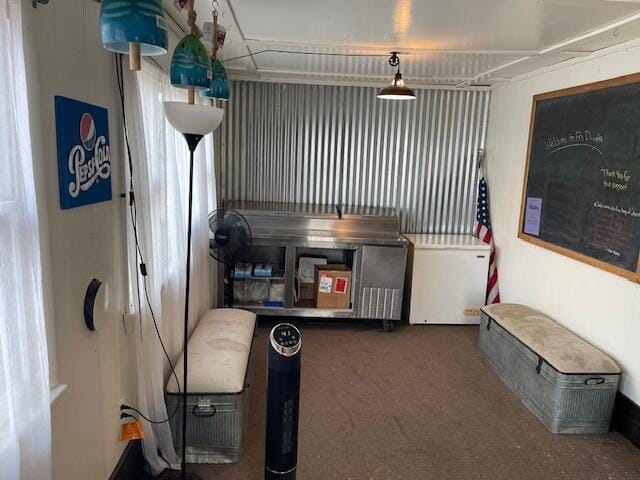 387 Main St, Mattawamkeag, ME 04459 - interior space with carpet floors