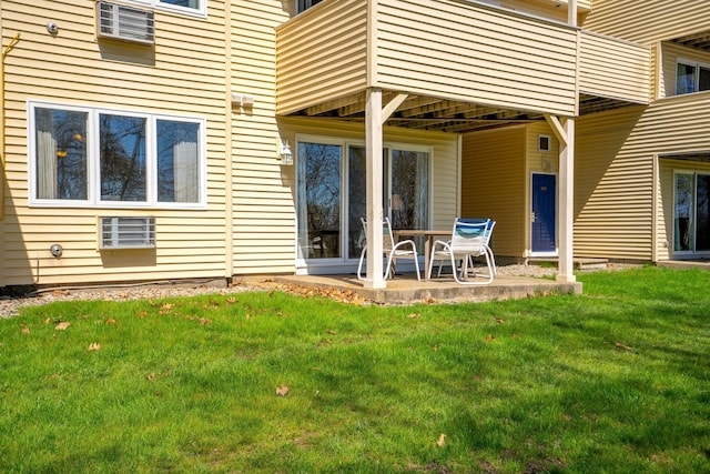 1373 Post Rd Unit 4A, Wells, ME 04090 - back of property featuring a yard and a patio