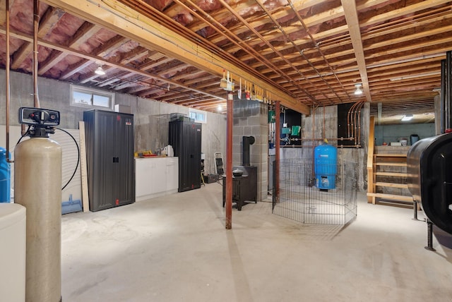 61 Pond Rd, Albion, ME 04910 - basement with heating fuel