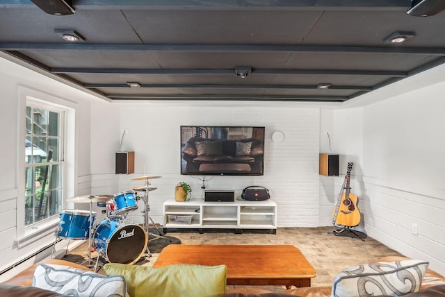 26 Hunts Point Rd, Cape Elizabeth, ME 04107 - living room with baseboard heating