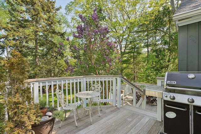 26 Hunts Point Rd, Cape Elizabeth, ME 04107 - view of wooden terrace