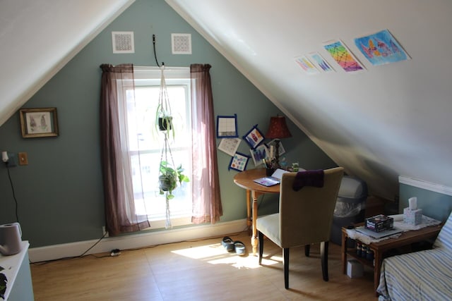 13 Halde St, Waterville, ME 04901 - bonus room featuring vaulted ceiling