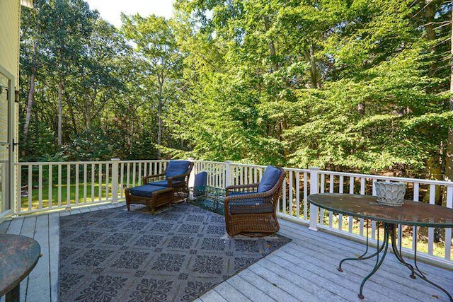 16 Dragonfly Ln, Kennebunkport, ME 04046 - view of deck