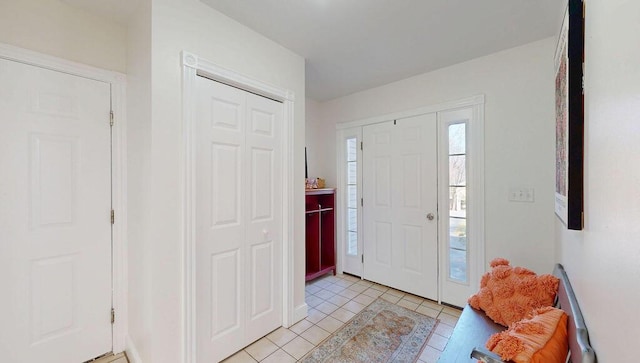 12 Summit Ter, Falmouth, ME 04105 - foyer featuring light tile patterned floors