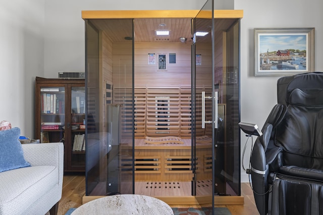 3 Flagship Cir, Kennebunk, ME 04043 - wine cellar with wood finished floors and a sauna