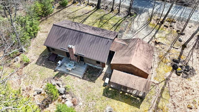 370 Point Rd, Belgrade, ME 04917 - bird's eye view
