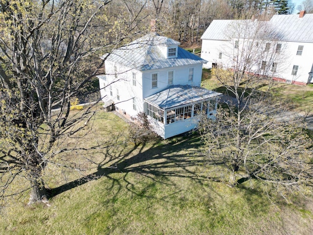 drone / aerial view