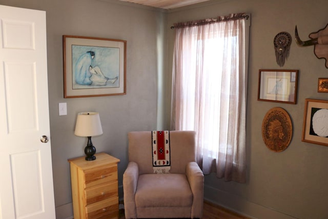 view of living area