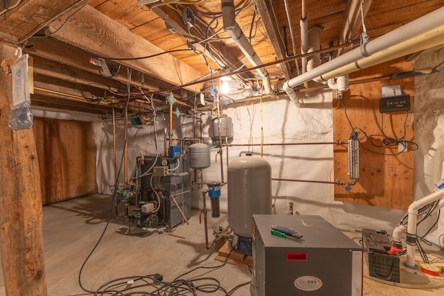 1357 Indian River Rd, Addison, ME 04606 - utilities with a heating unit