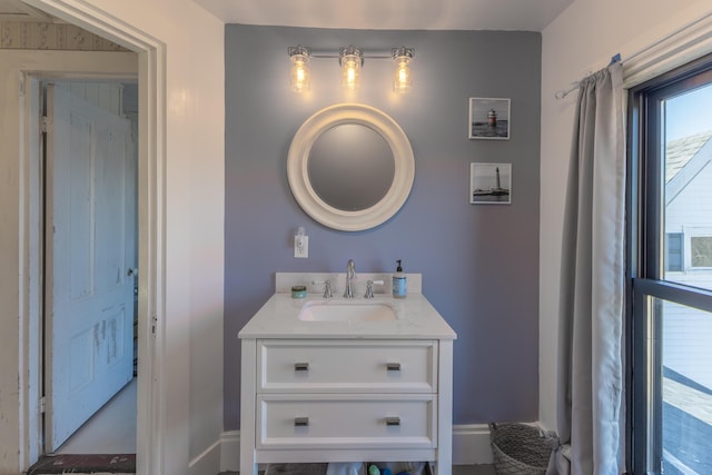 1357 Indian River Rd, Addison, ME 04606 - bathroom with vanity