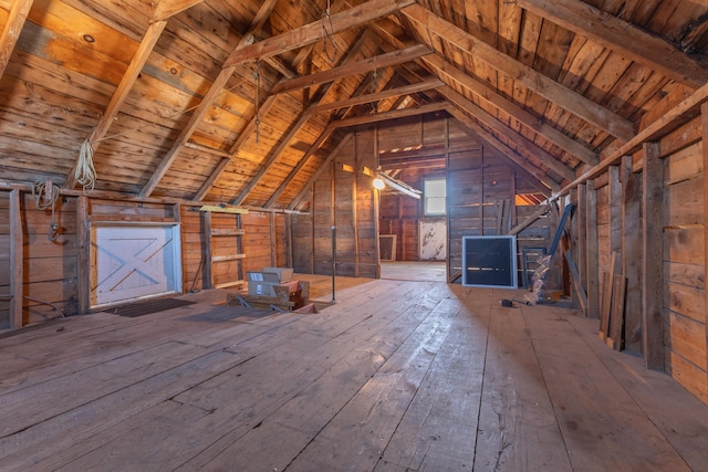 1357 Indian River Rd, Addison, ME 04606 - view of unfinished attic