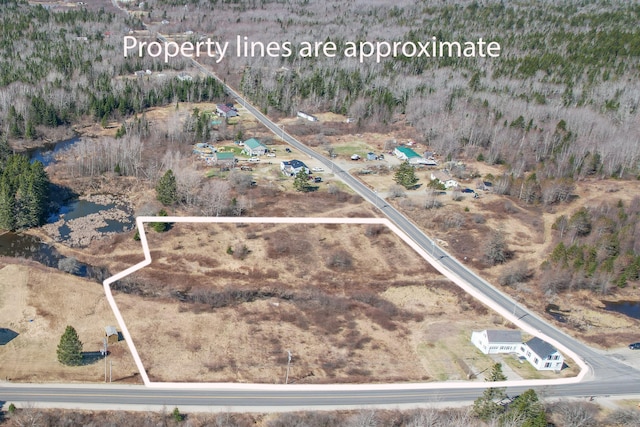 1357 Indian River Rd, Addison, ME 04606 - aerial view of property's location with property boundaries highlighted