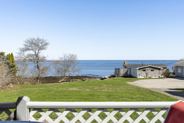 8 Linnell Dr, Harpswell, ME 04003 - property view of water with fence