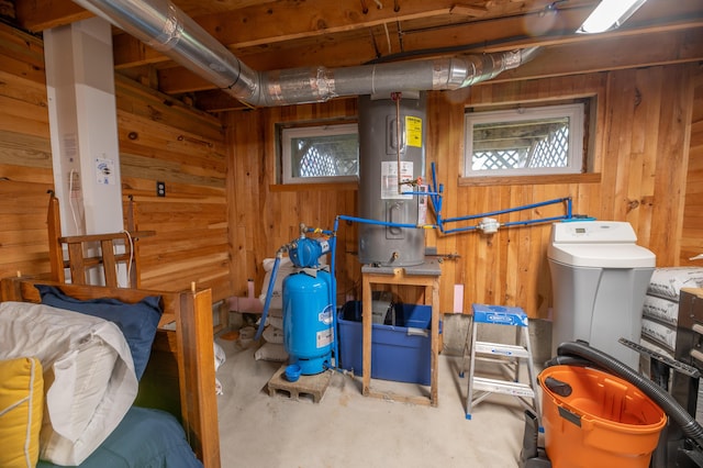 114 Smith Rd, Hudson, ME 04449 - storage area featuring water heater